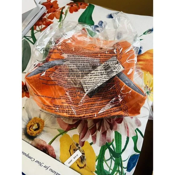 New NWT Polo Ralph Lauren Men Cotton Chino Ball Cap Hat Color Lifeboat Orange - Picture 4 of 14